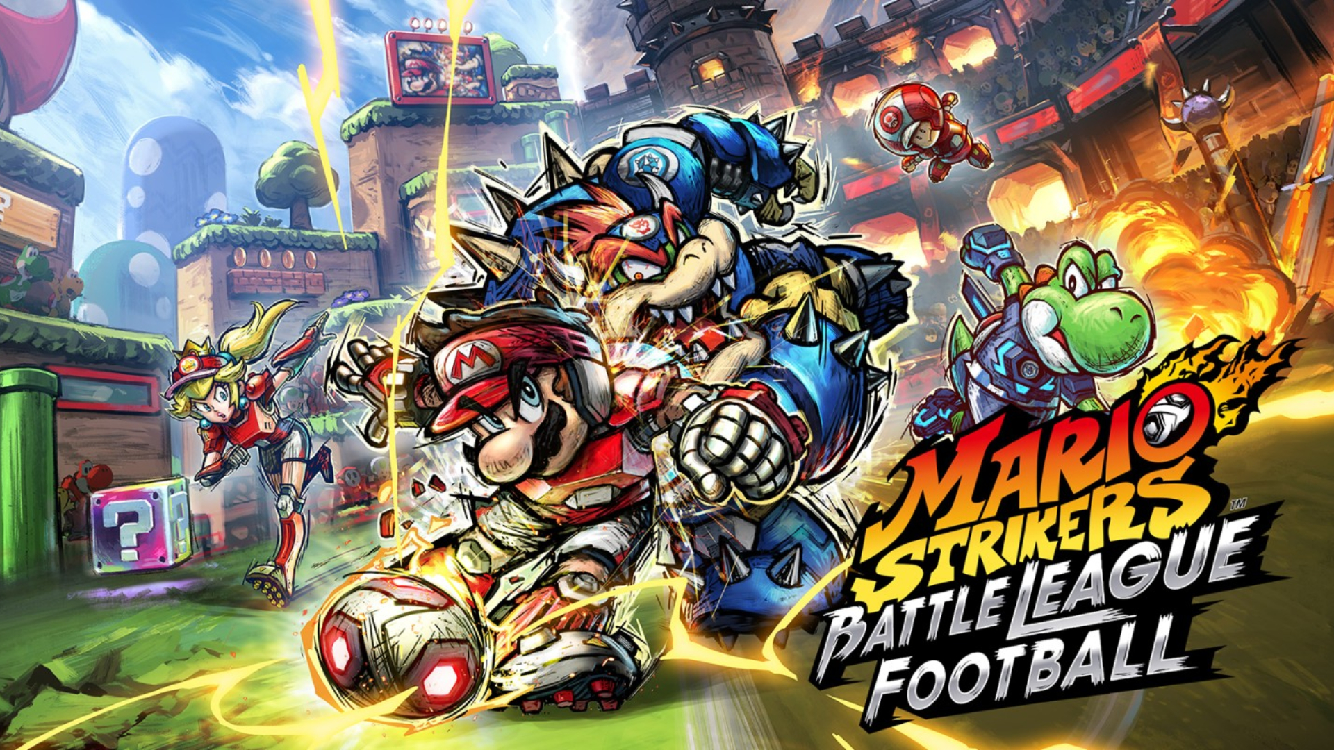 Foottball games Mario Strikers