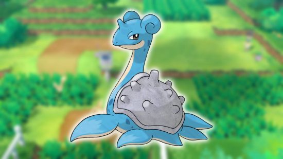 best gen 1 Pokemon: key art shows the Pokemon Lapras