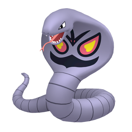 Pokédex - an Arbok against a white background