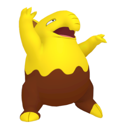 Pokédex - a Drowzee against a white background