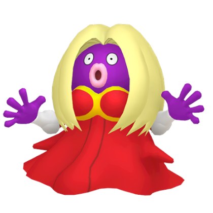 Pokédex - a Jynx against a white background