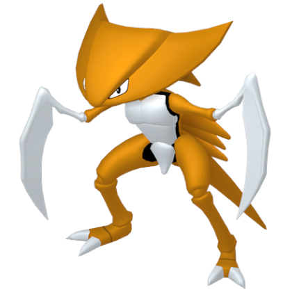 Pokédex - a Kabutops against a white background