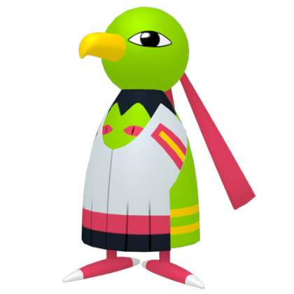 Pokédex - a Xatu against a white background