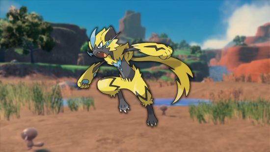 The fastest Pokemon: A leaping Zeraora