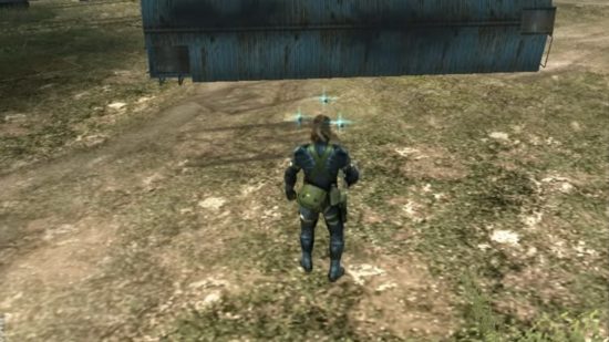 Best PSP games - Snake stood in an empty field