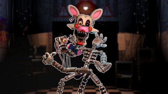 FNAF Foxy - Mangle smiling