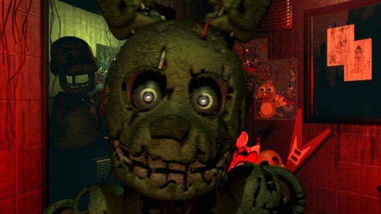 FNAF games - a screenshot from FNAF 3