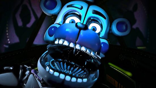 FNAF games - a screenshot from FNAF Sister Location