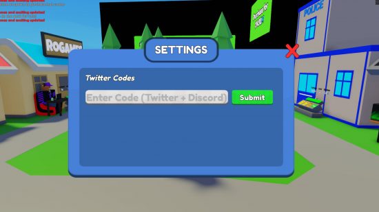 Billionaire Simulator codes redeem window