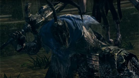 Dark Souls bosses: A close up of Artorias