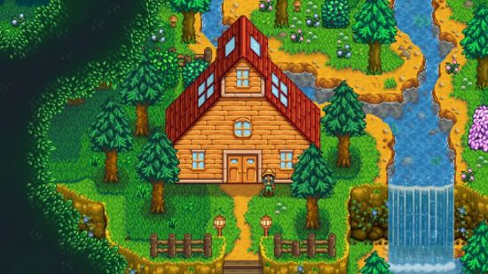 Stardew Valley mods - a farmhouse featured in the Stardew Valley Expanded mod