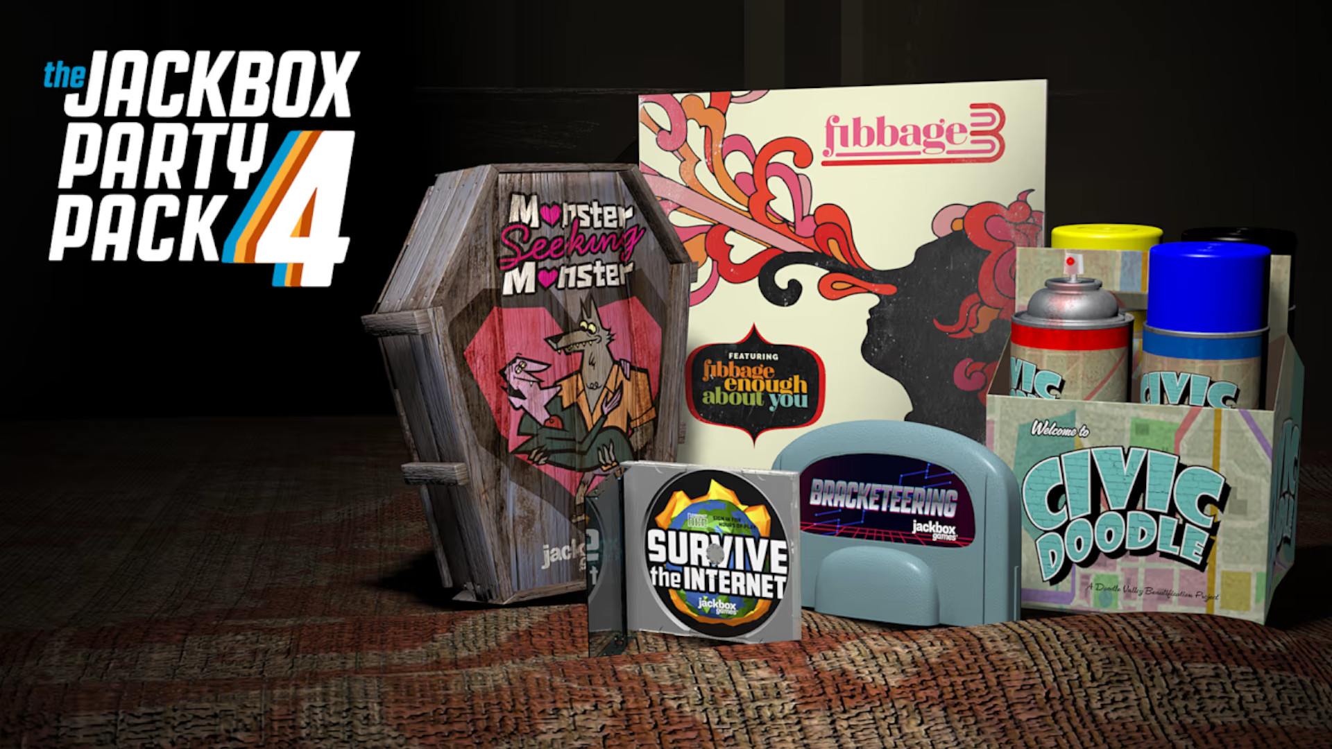 Cover art for Jackbox 4