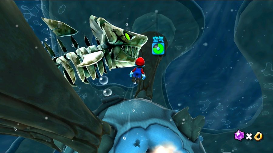 A screenshot from one of the best Mario games, Super Mario 3D All-Stars