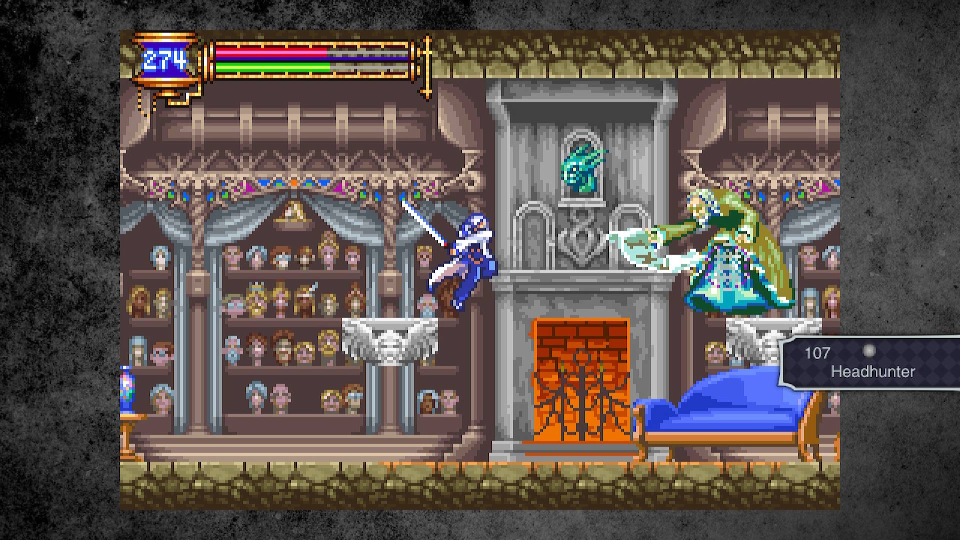 A character swings a giant sword at an enemy resembling a skeleton