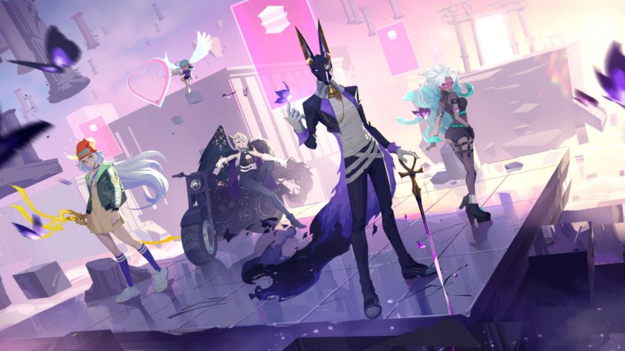 Key art of characters from Dislyte