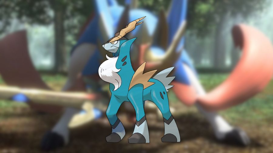 Art of steel Pokémon Cobalion